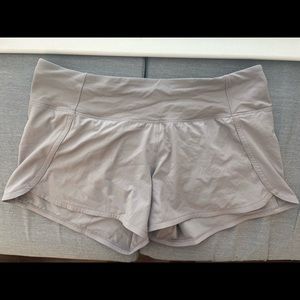Size 10 Lululemon Run Time Shorts